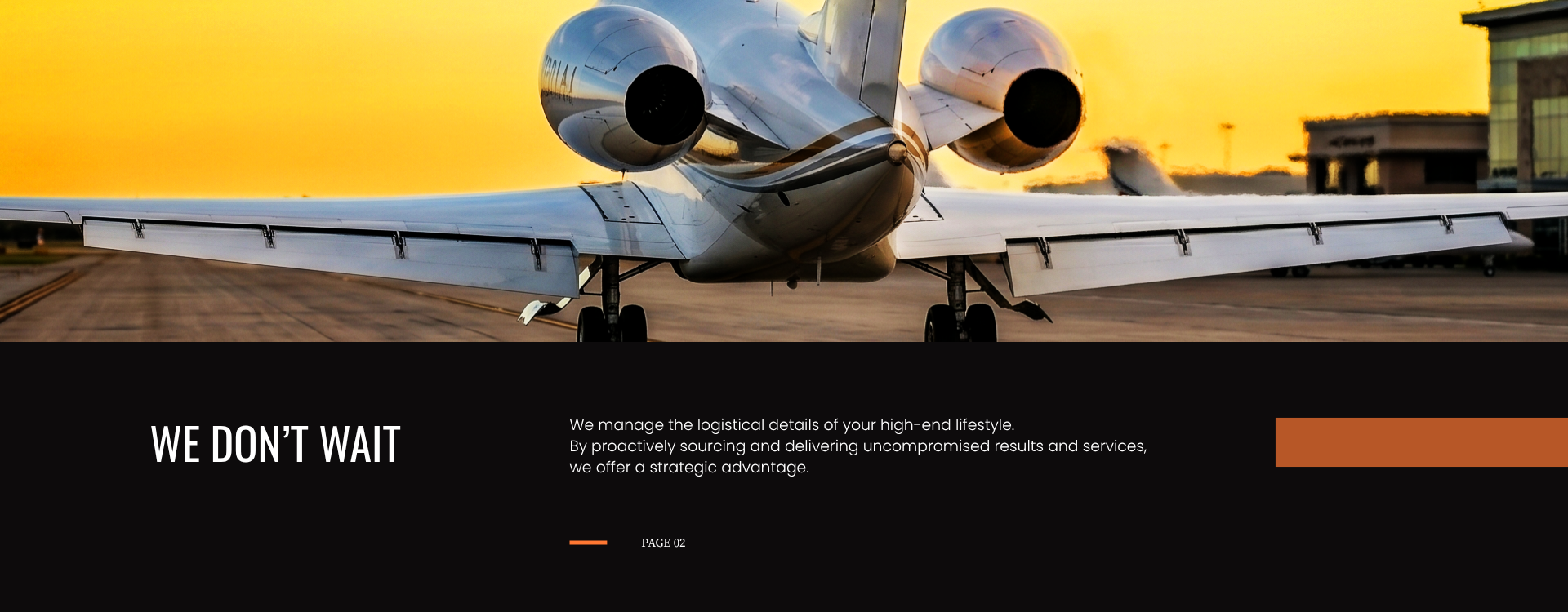 We manage the logistical details of your high-end lifestyle.